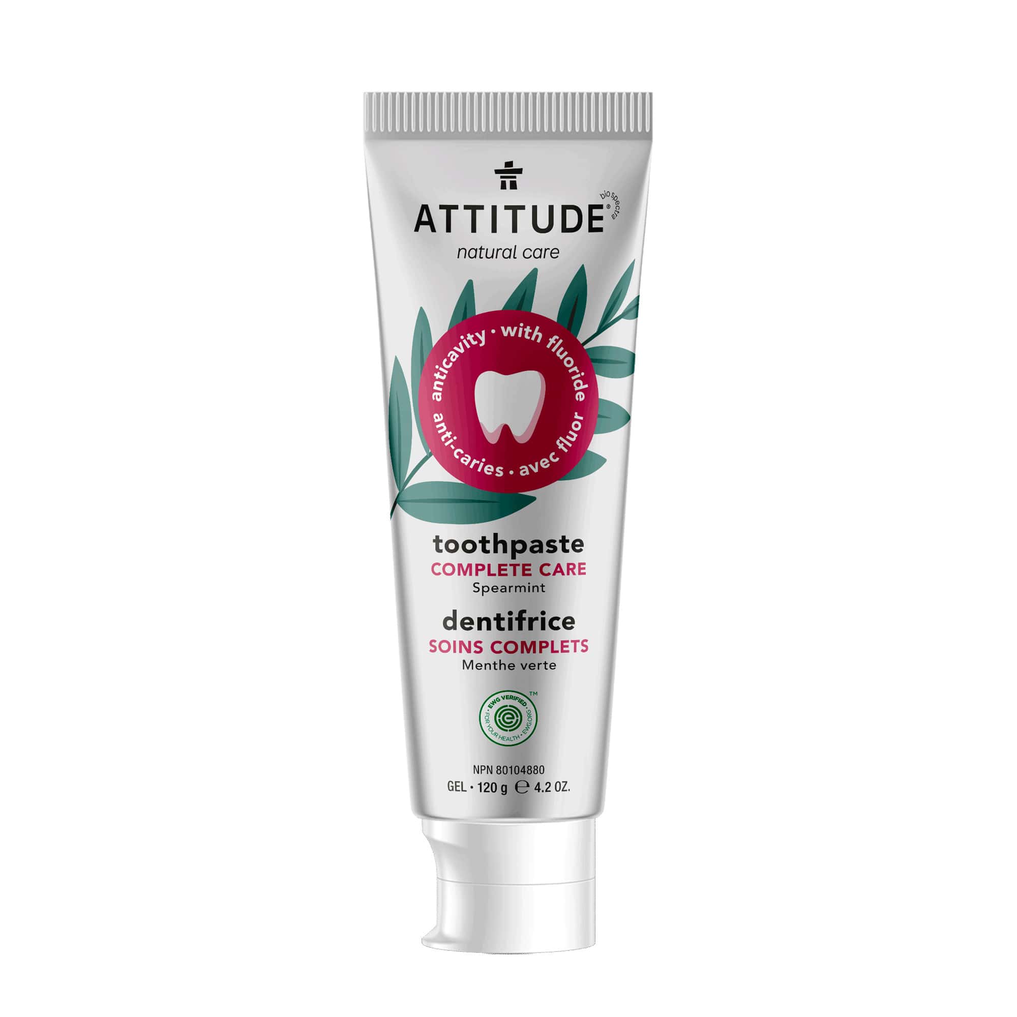 ATTITUDE Toothpaste, Complete Care