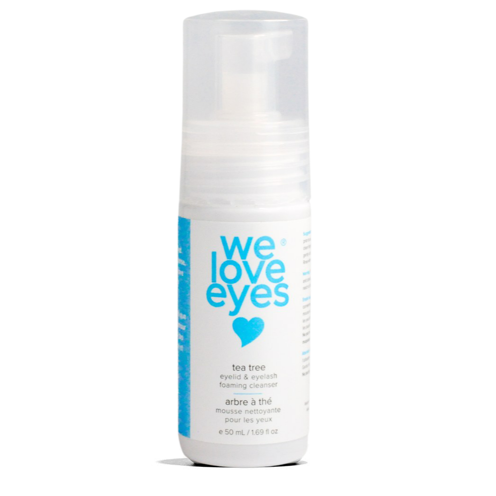 We Love Eyes Eyelid & Eyelash Foaming Cleanser, Tea Tree