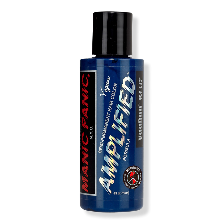 Manic Panic Amplified Semi Permanent Hair Color, Voodoo Blue