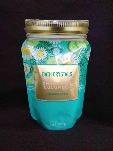 Bolero Bath Crystals, Chamomile Cucumber