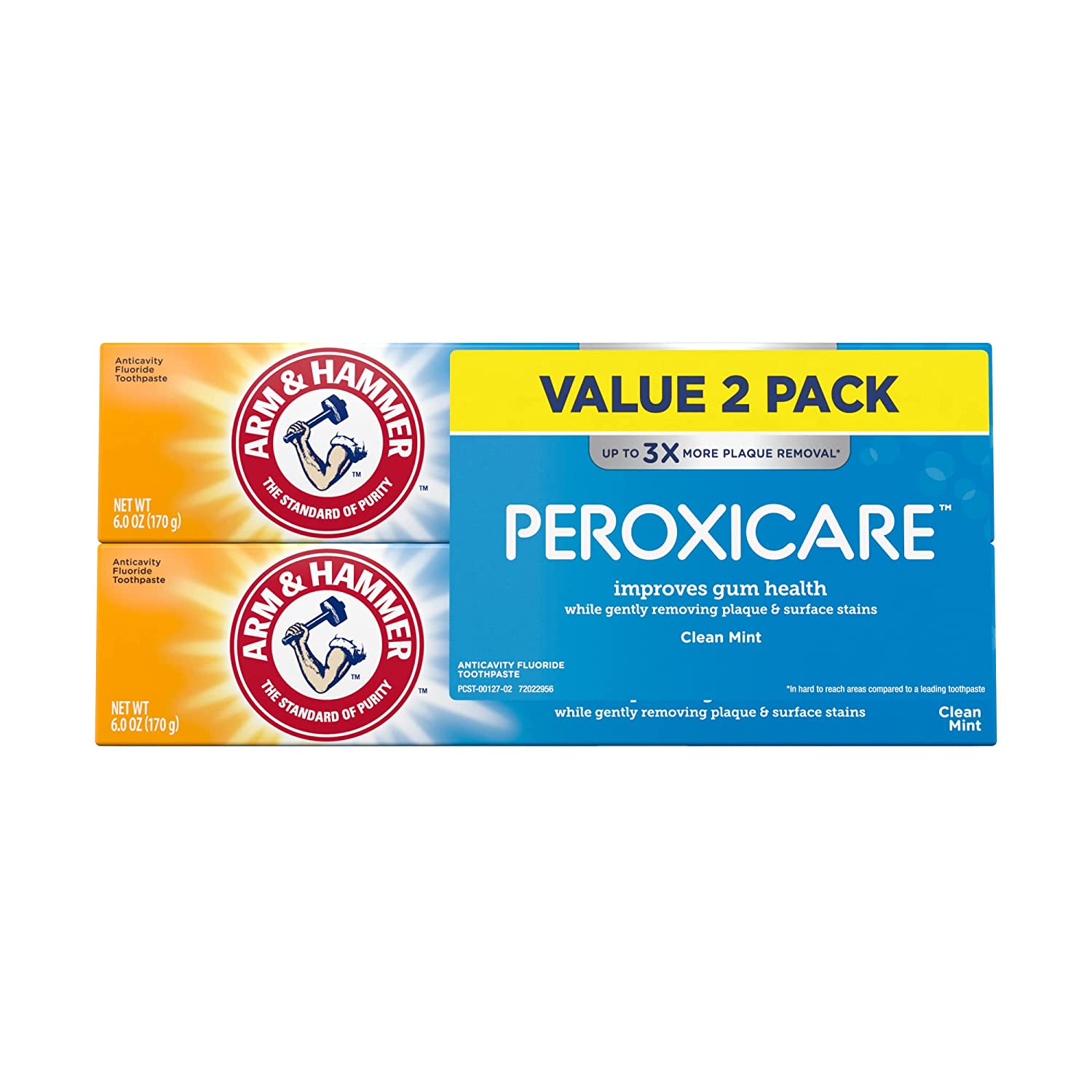 Arm & Hammer Peroxicare Toothpaste, Clean Mint