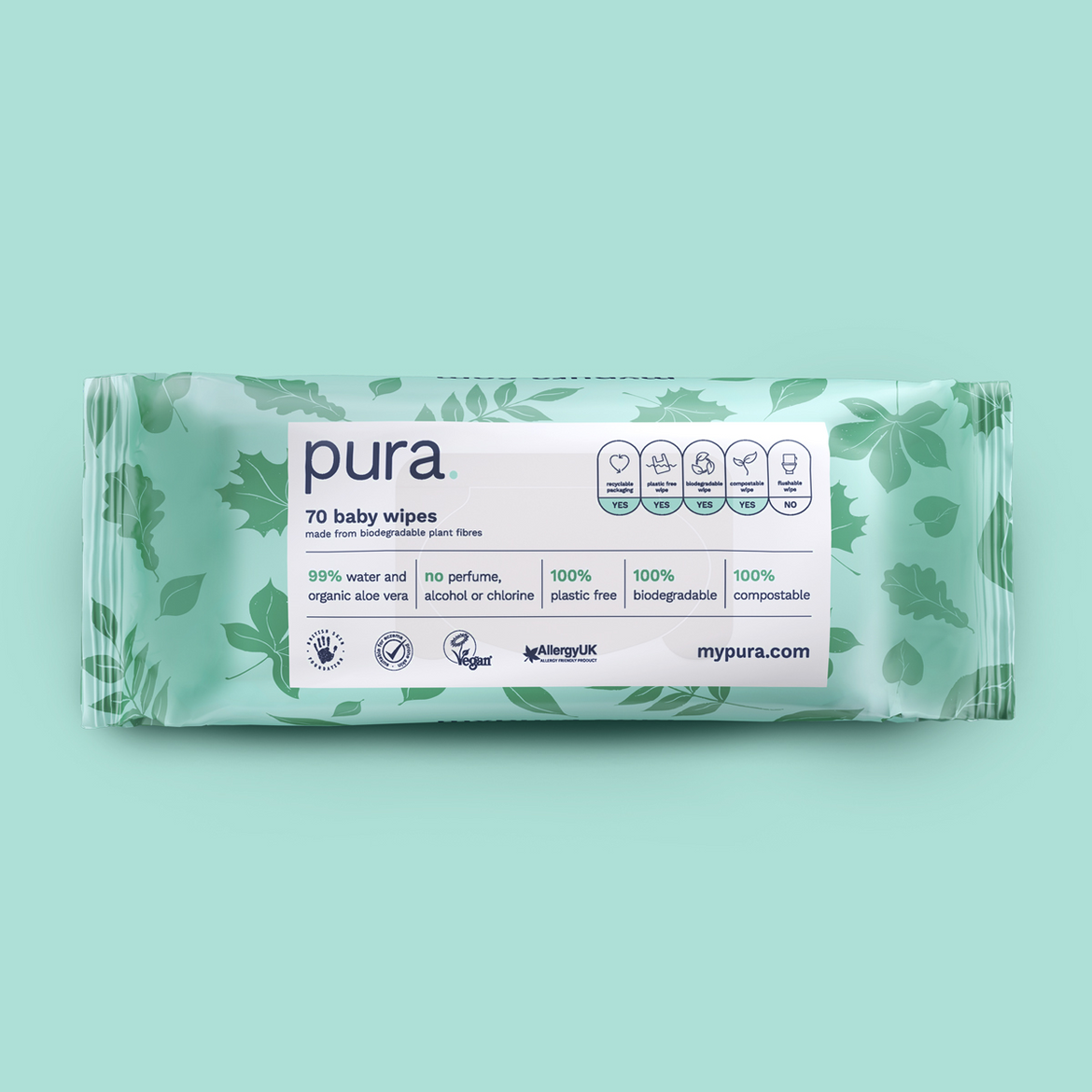 Pura Baby Wipes 