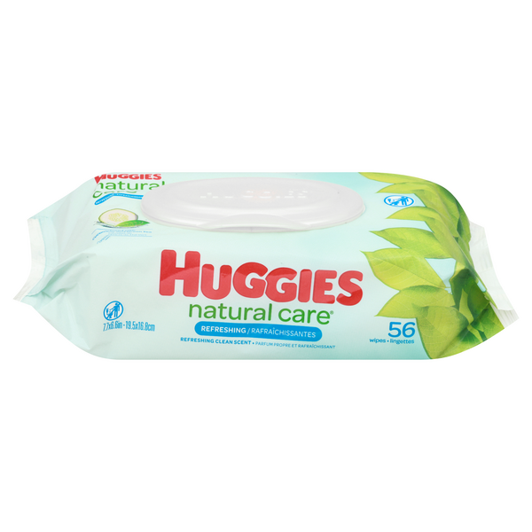 Huggies Cucumber & Green Tea Scent Wipes