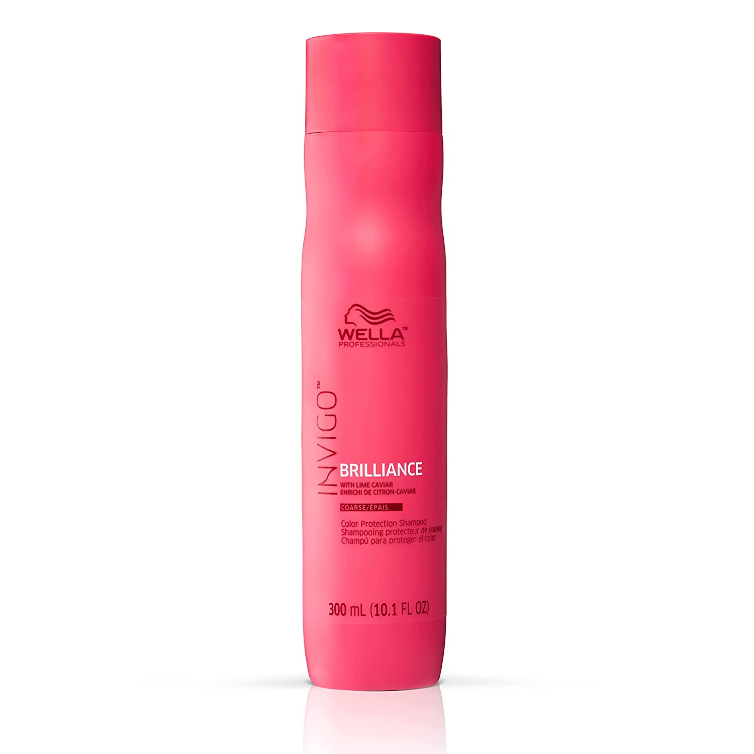 Wella, Invigo Brilliance Color Protection Coarse Shampoo, with Lime Caviar