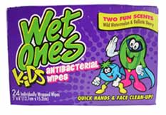 Wet Ones Wild Watermelon & Ballistic Berry Antibacterial Wipes