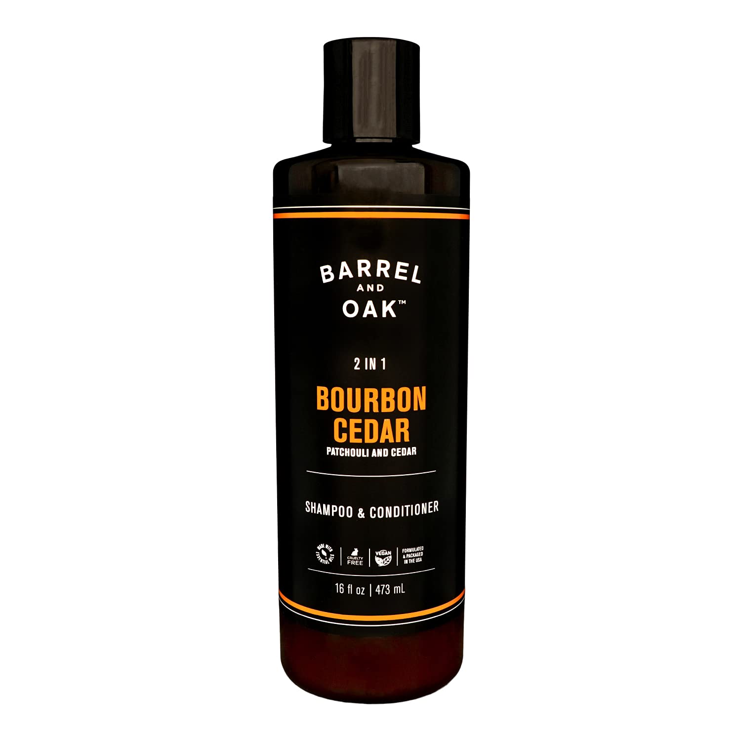 Barrel and Oak 2 in 1 Shampoo & Conditioner, Bourbon Cedar