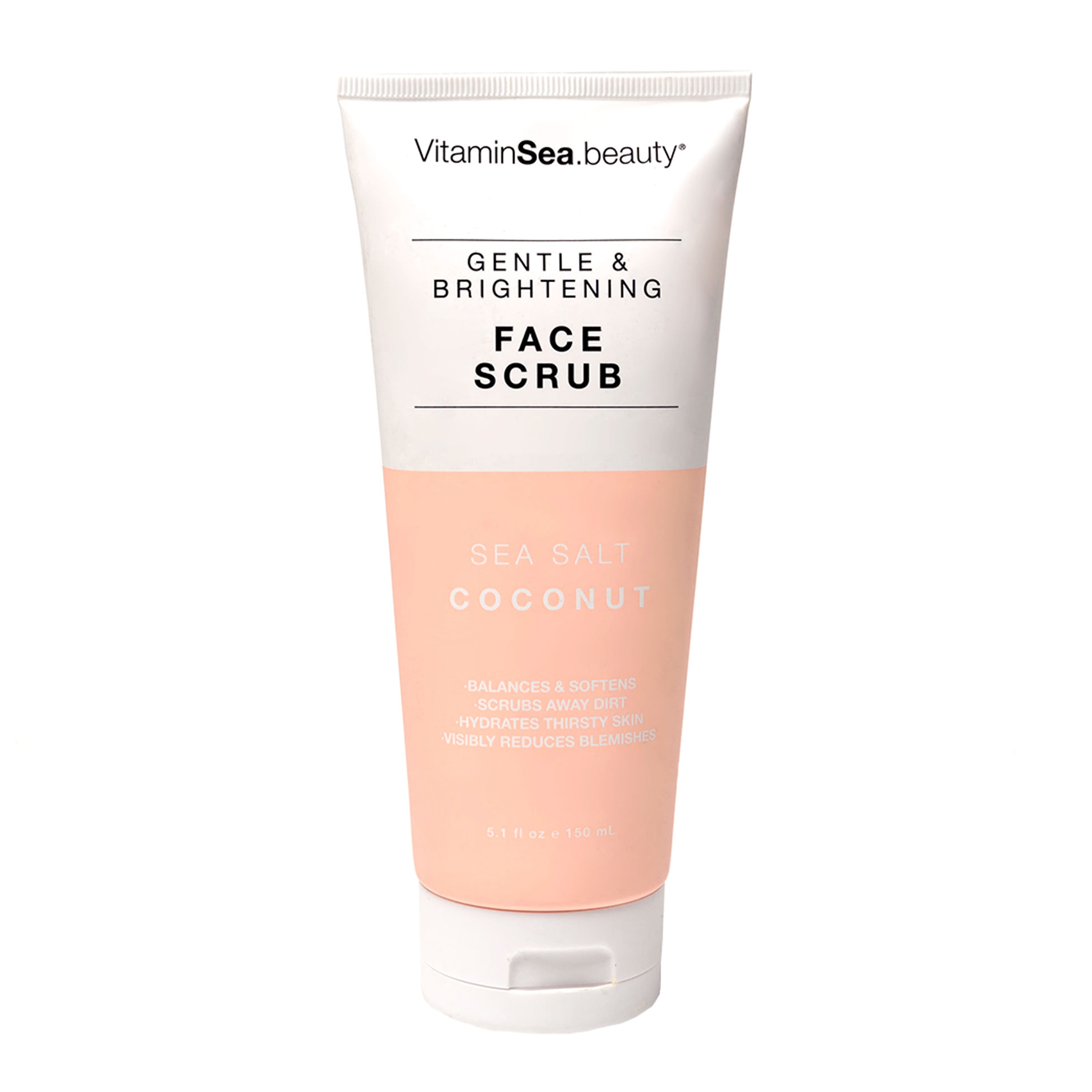 Vitamins and Sea beauty Gentle & Brightening Sea Salt & Coconut Face Scrub