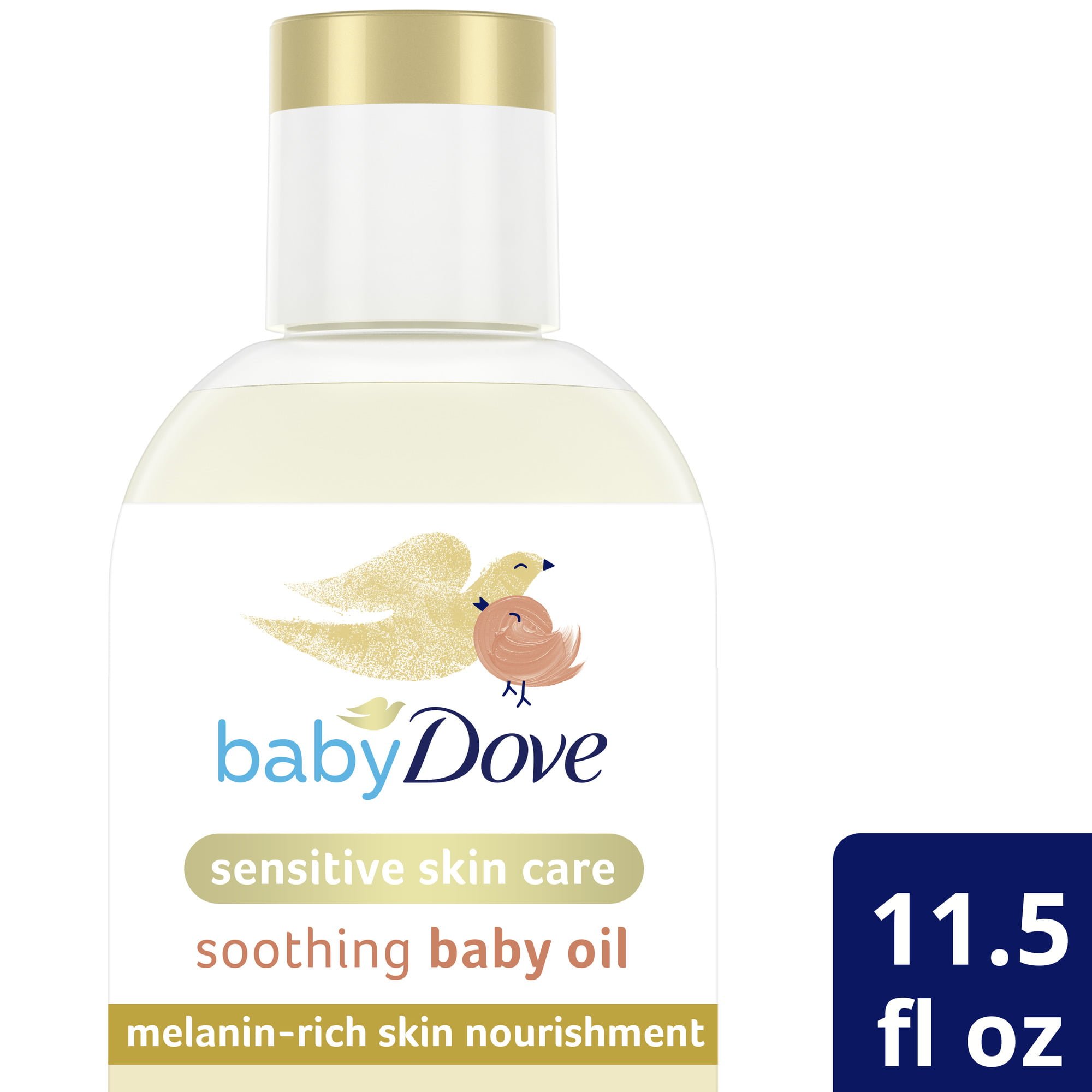 Baby Dove Melanin-Rich Skin Nourishment Baby Oil