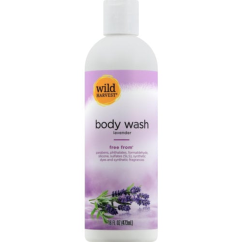 Wild Harvest Body Wash, Lavender