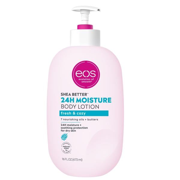 Eos Shea Better 24 H Moisture Body Lotion, Fresh & Cozy