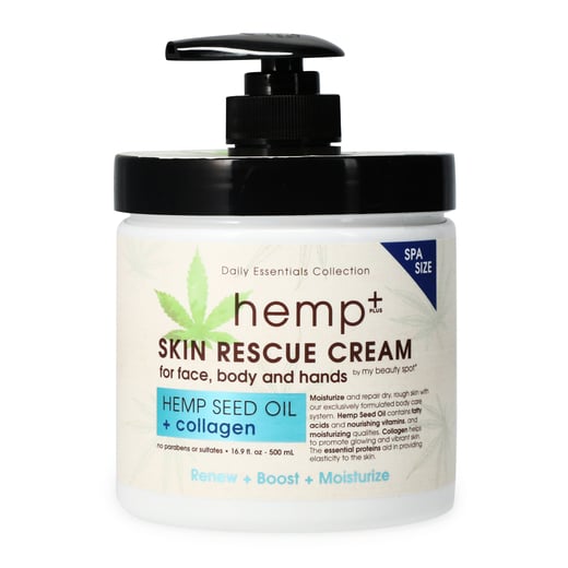 Hemp Plus Hemp Seed Oil Skin Rescue Cream