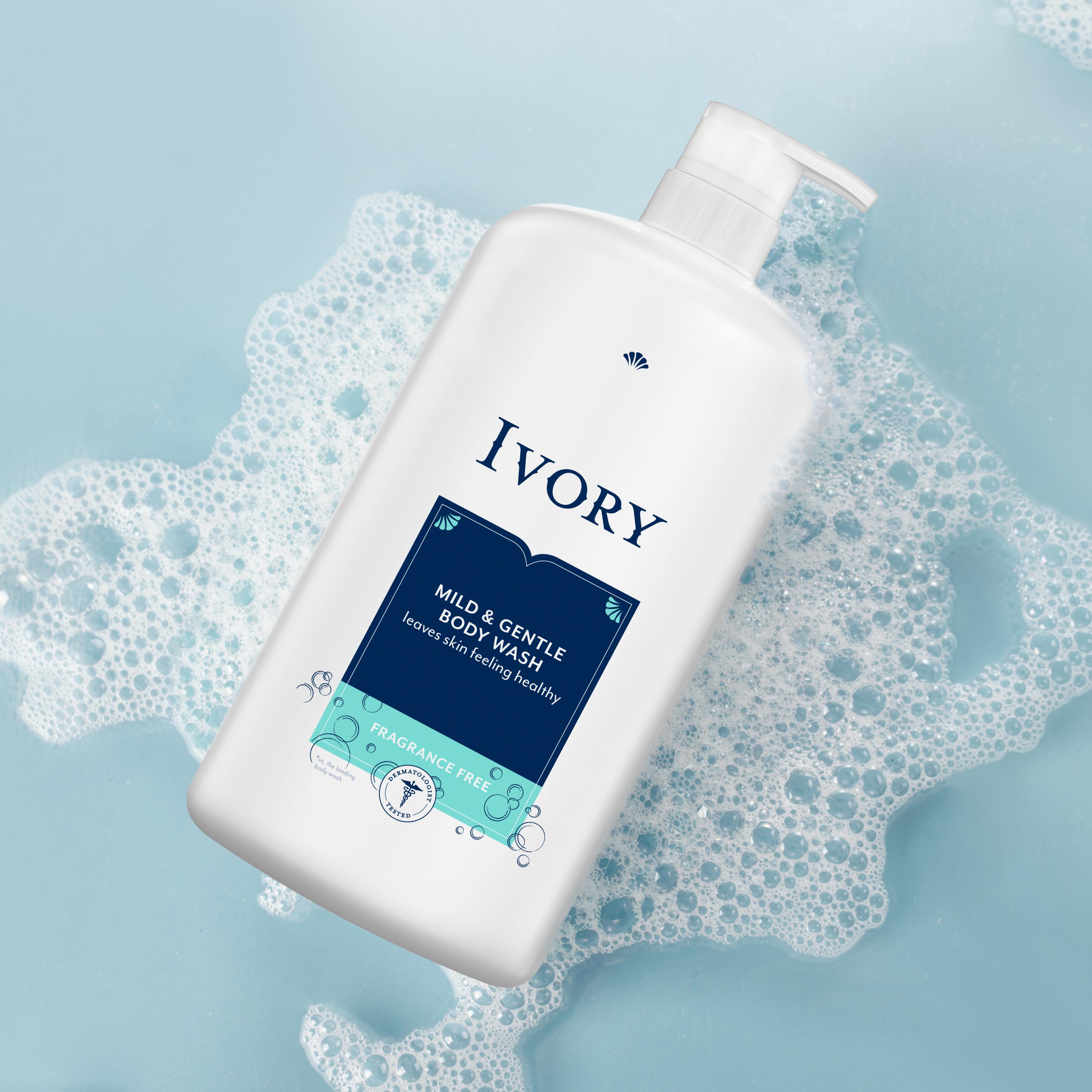 Ivory Fragrance Free Liquid Pump Body Wash