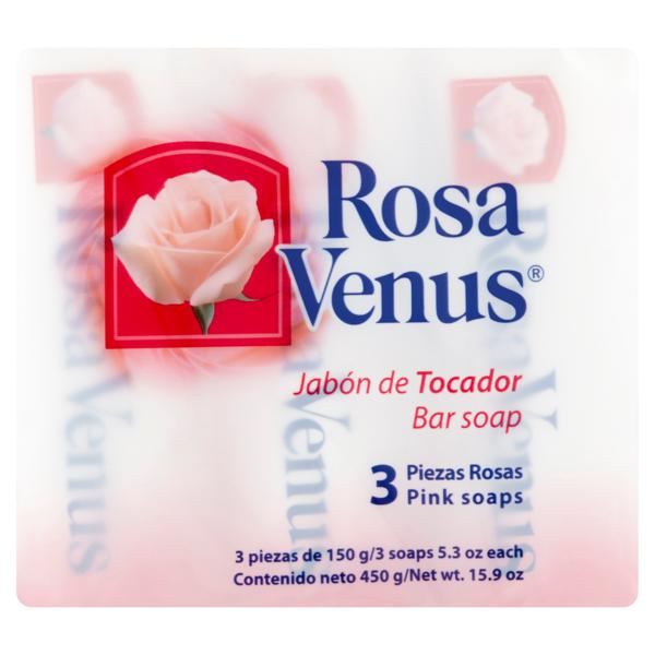 Rosa Venus Bar Soap, Pink Soaps