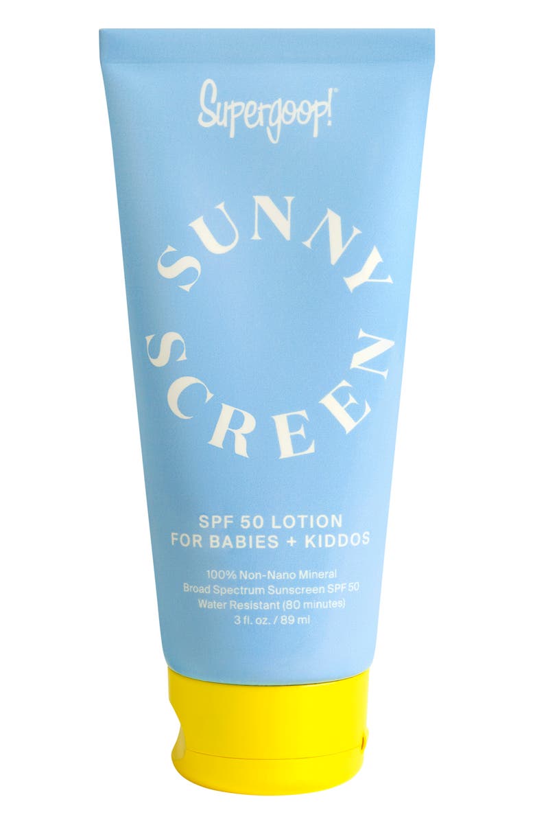 Supergoop! Sunnyscreen Babies + Kiddos Sunscreen Lotion, SPF 50