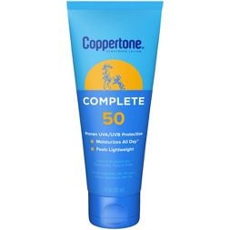 Coppertone Complete Sunscreen Lotion, SPF 50