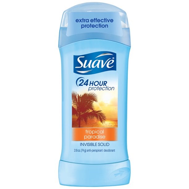 Suave Deodorant Antiperspirant Stick, Tropical Paradise