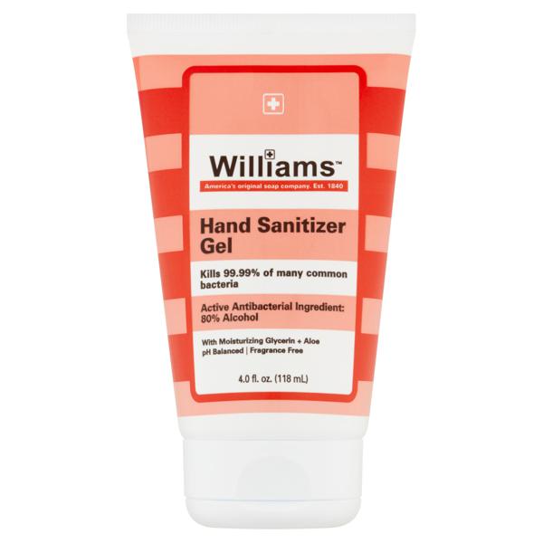 Williams Hand Sanitizer Gel, 4.0 Fl Oz