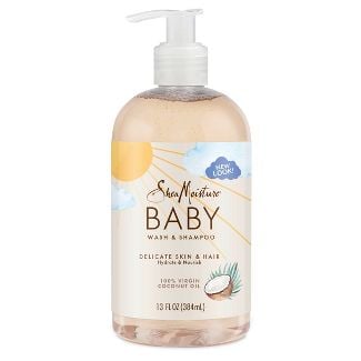 Shea Moisture 100% Virgin Coconut Oil Baby Wash & Shampoo