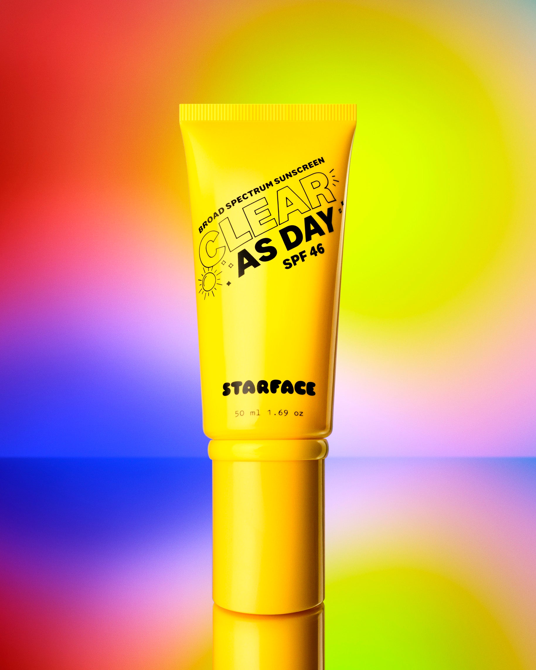 Starface Clear as Day Facial Sunscreen, SPF 46