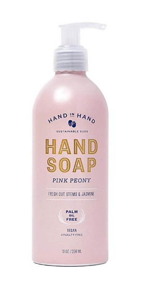 Hand in Hand Soap Liquid Hand Soap Pink Peony and Jasmine