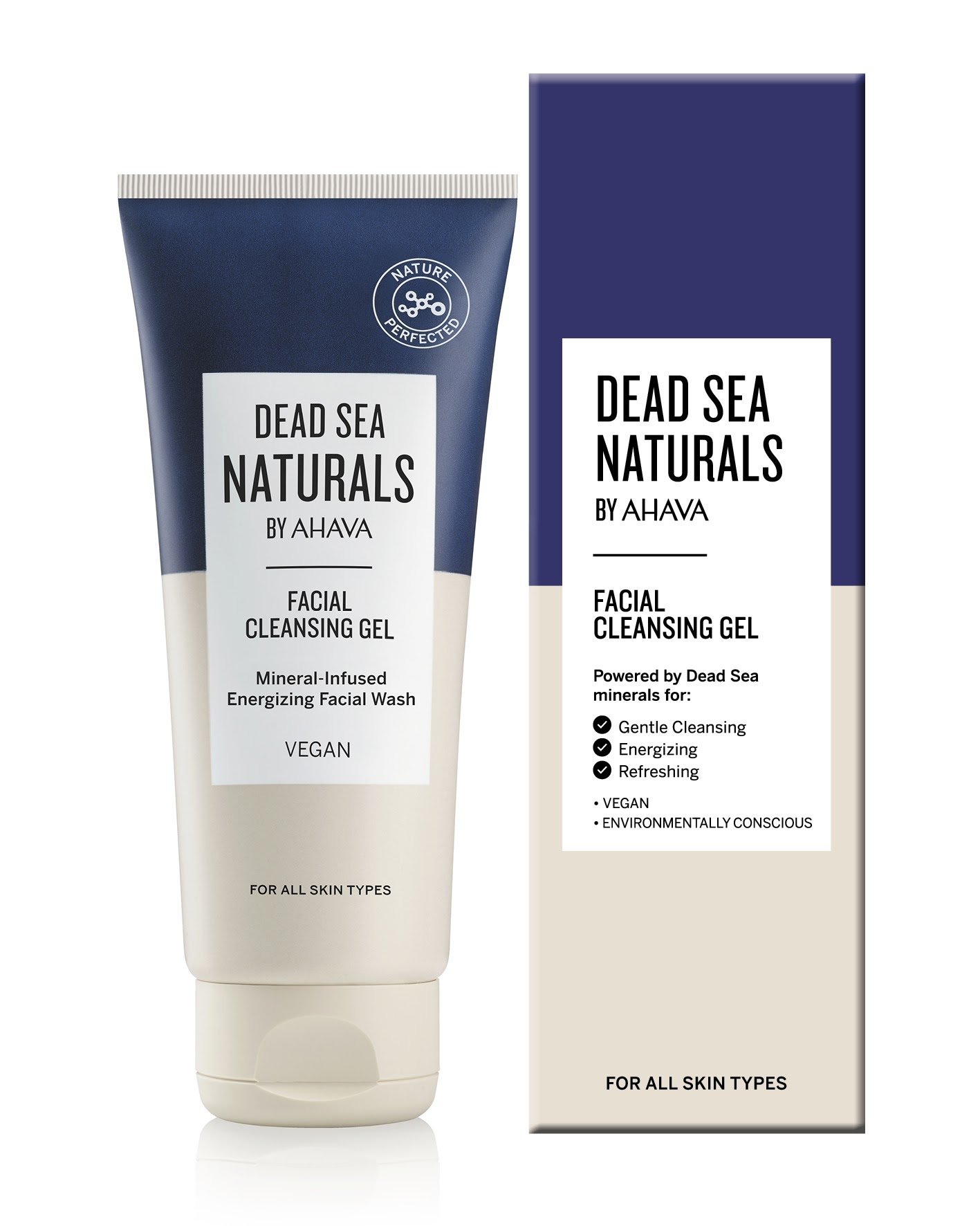 Dead Sea Naturals by Ahava Facial Cleansing Gel, 3.4 Fl Oz