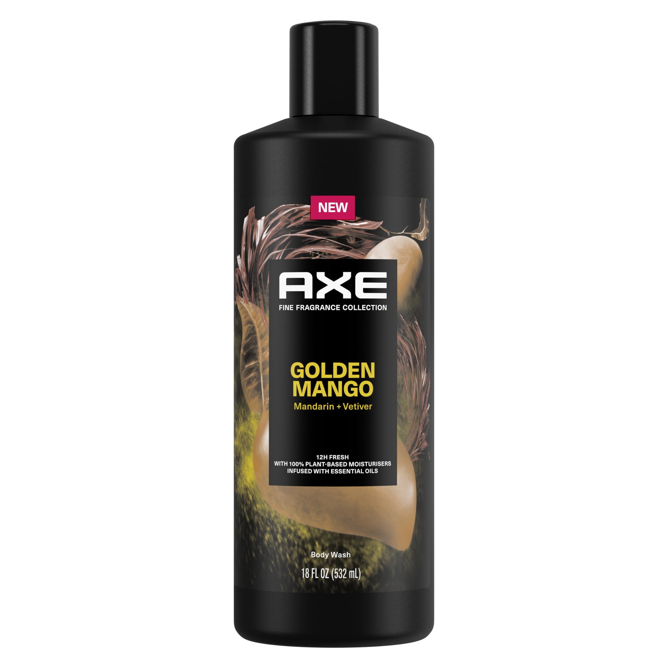 Axe Fine Fragrance Collection Men's Liquid Body Wash Golden Mango