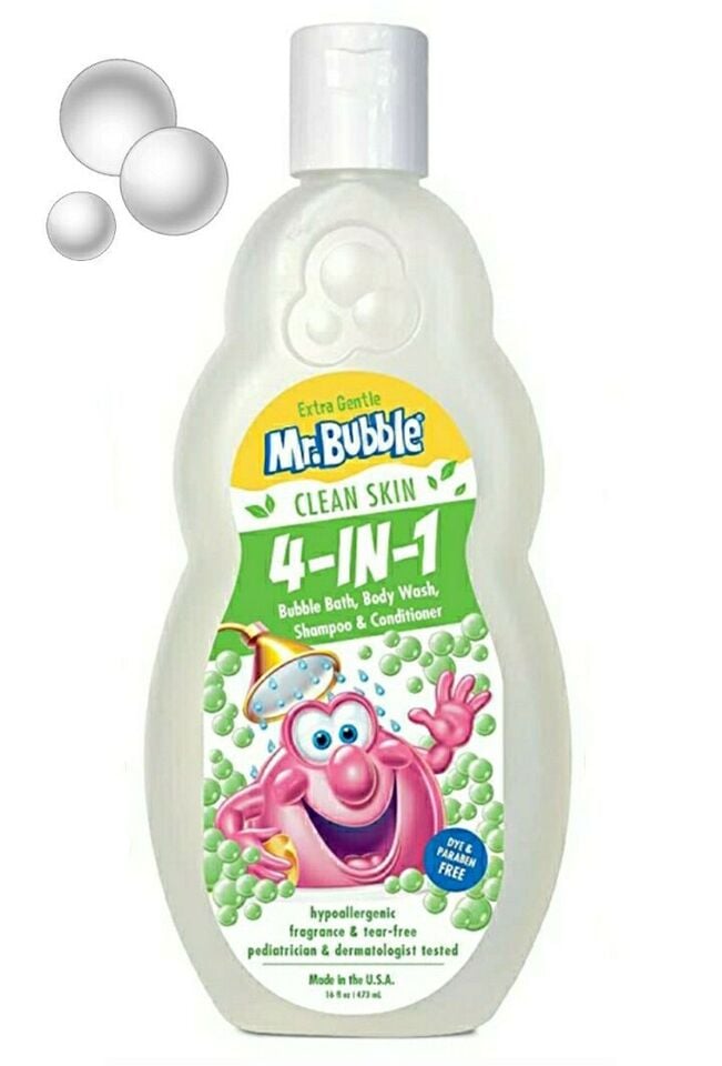 Mr. Bubble Bubble Bath, Dye & Paraben Free