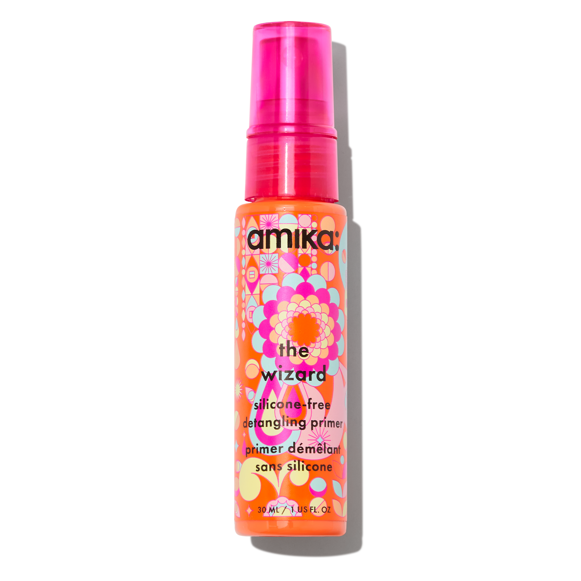 Amika the wizard silicone-free detangling hair primer