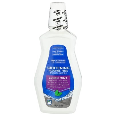 Rite Aid Pharmacy Oral Care Whitening Anticavity Mouthrinse, Fresh (2019 formulation)