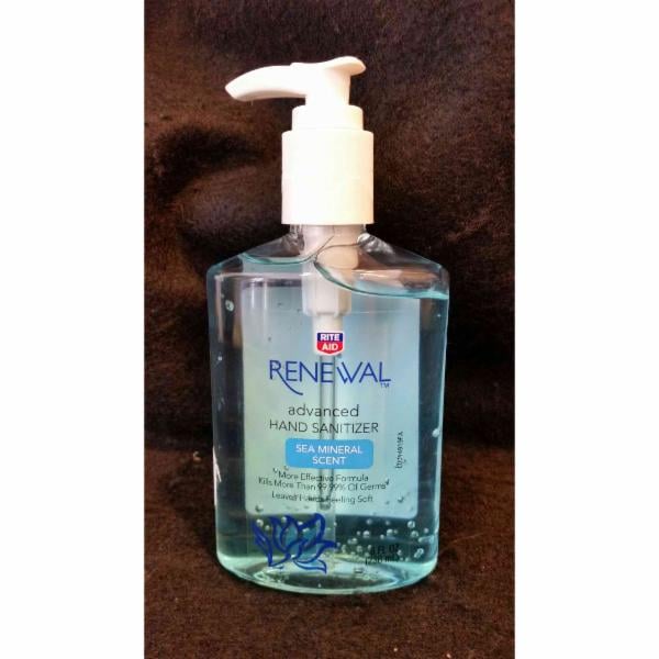 Rite Aid Renewal Advanced Hand Sanitizer, Sea Mineral Scent (2019 formulation)