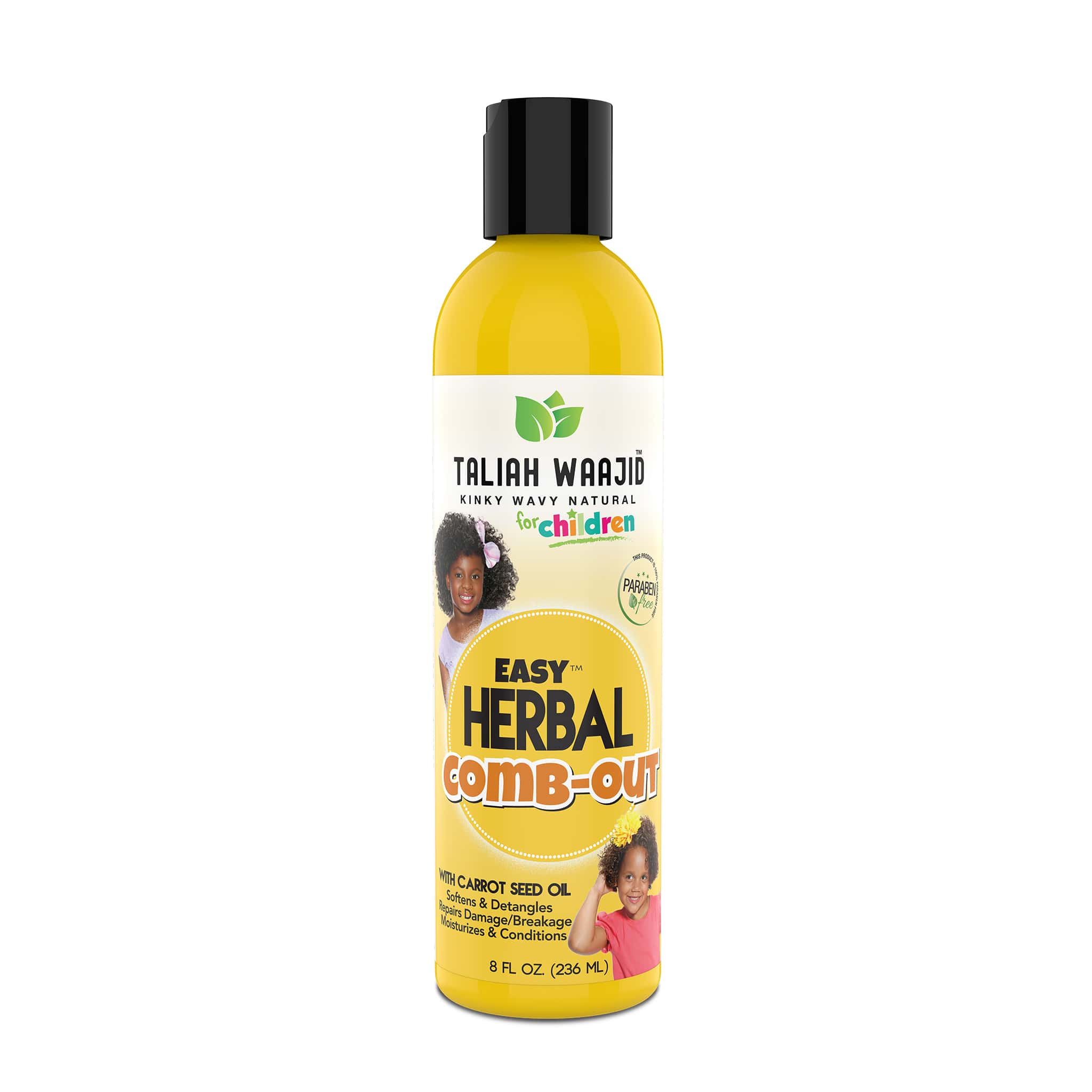 Taliah Waajid, Easy Herbal Comb Out Detangler, Carrot Seed Oil 