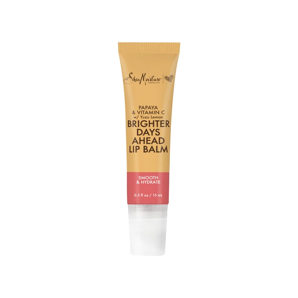 Shea Moisture, Brighter Days Ahead Lip Balm,  Papaya & Vitamin C  w/ Yuzu Lemon