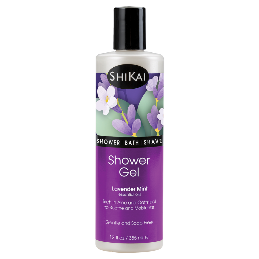 Shikai, Shower Gel, Lavender Mint
