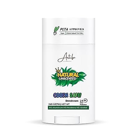 Artifa Natural Unscented Cool N' Safe Deodorant, Kid's 