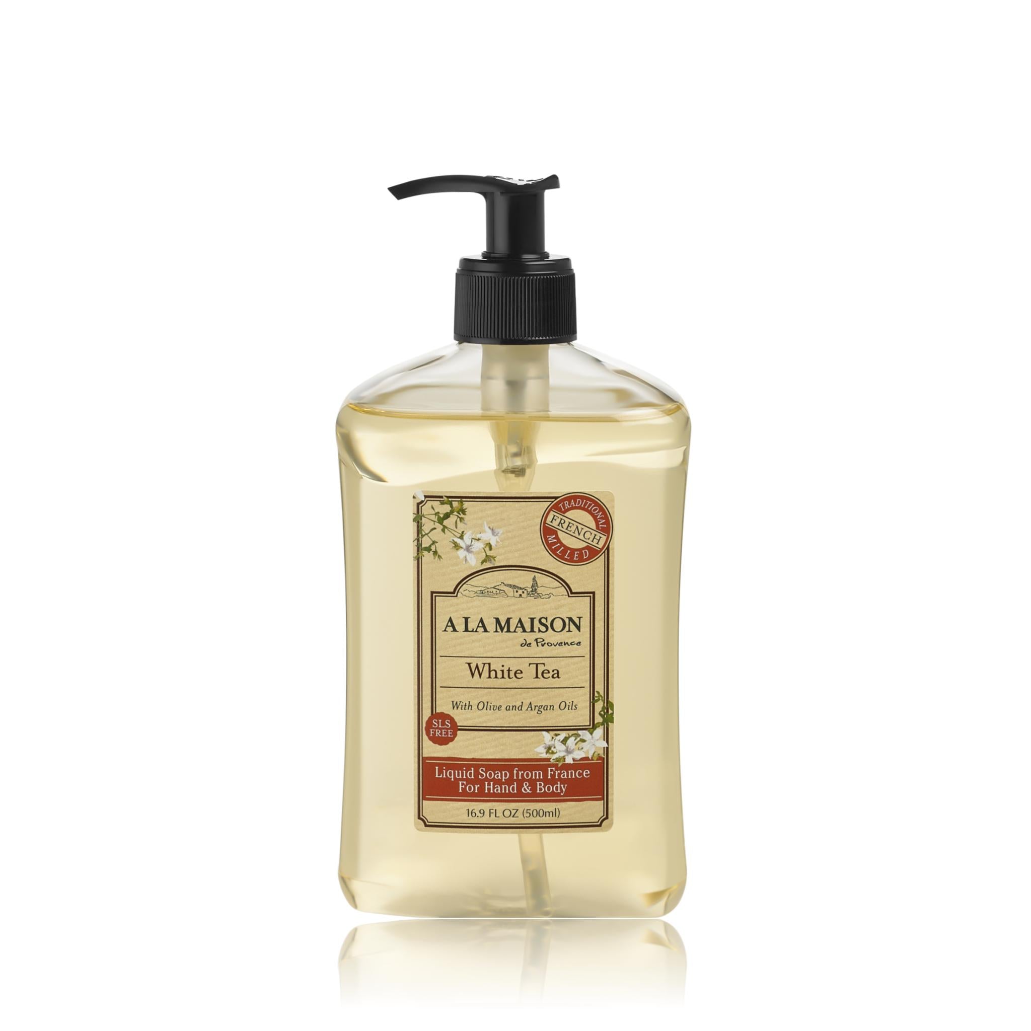 A La Maison De Provence, Liquid Soap for Hand & Body, White Tea
