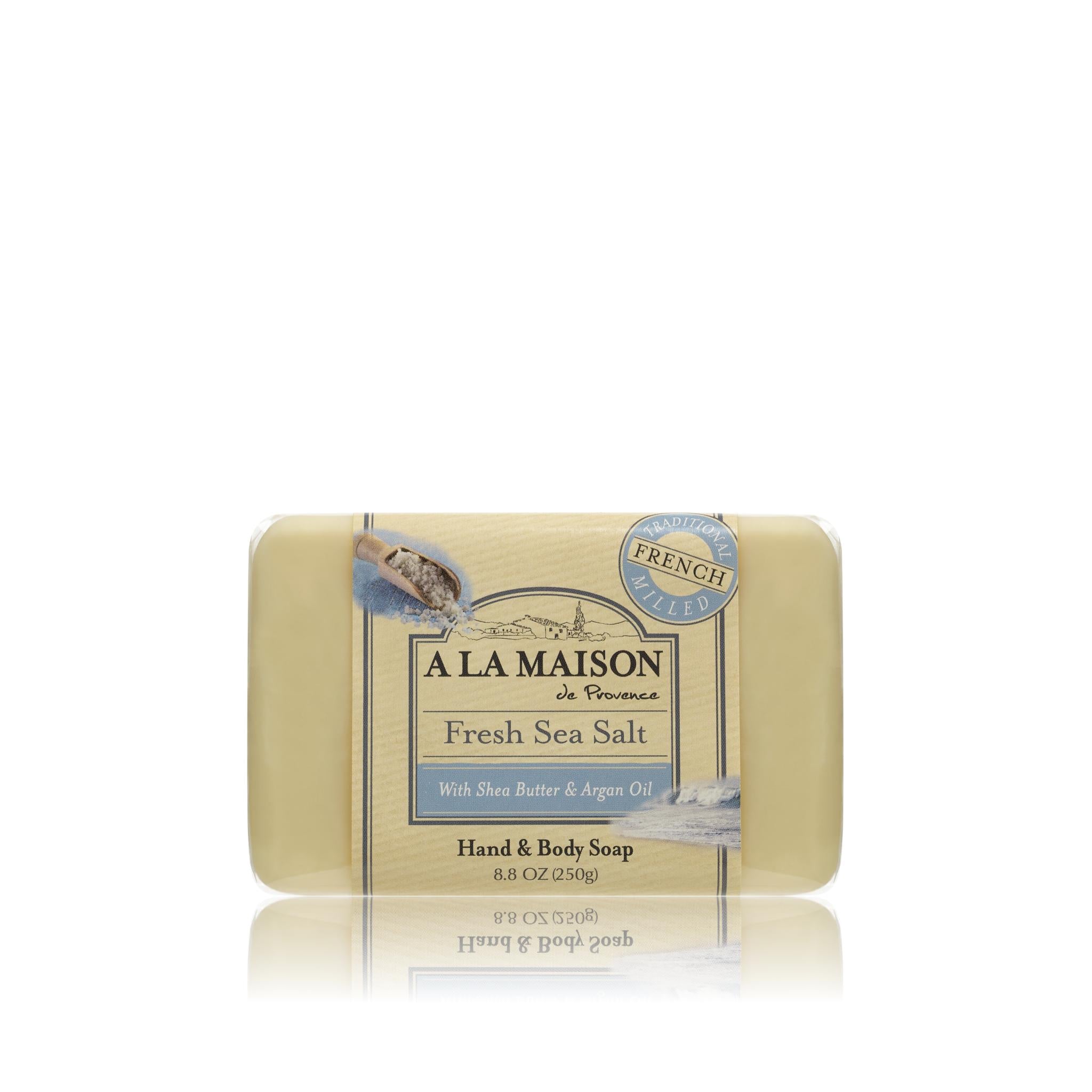 A La Maison De Provence, Hand & Body Soap, Fresh Sea Salt with Shea Butter & Argan Oil