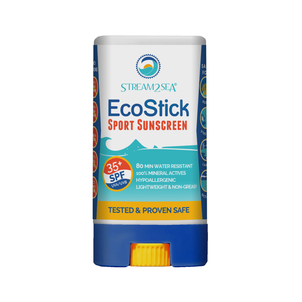 Stream2Sea EcoStick Sport Sunscreen, SPF 35+