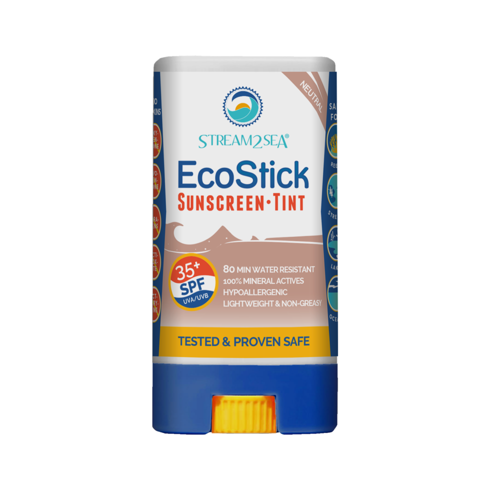 Stream2Sea EcoStick Sunscreen Tint, SPF 35+