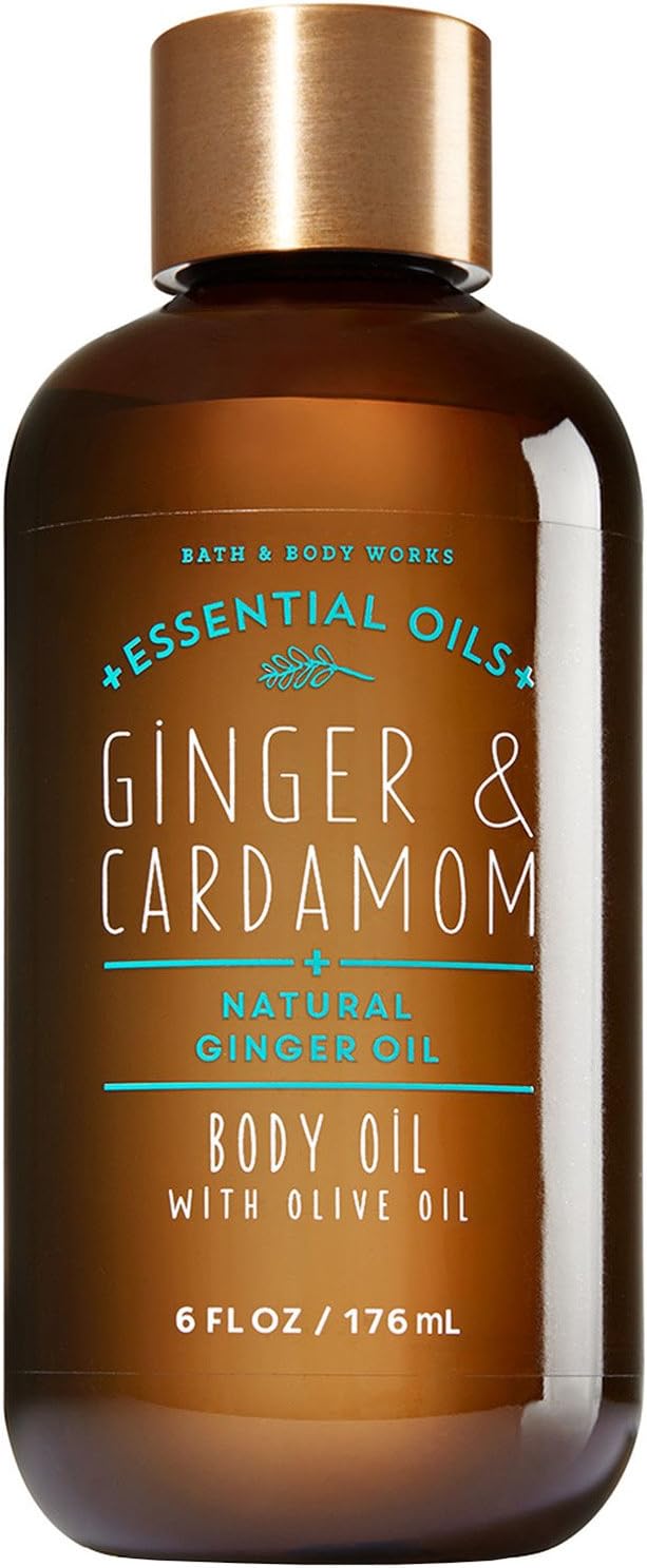Bath & Body Works, Body Oil with olive oil, Ginger & Cardamom