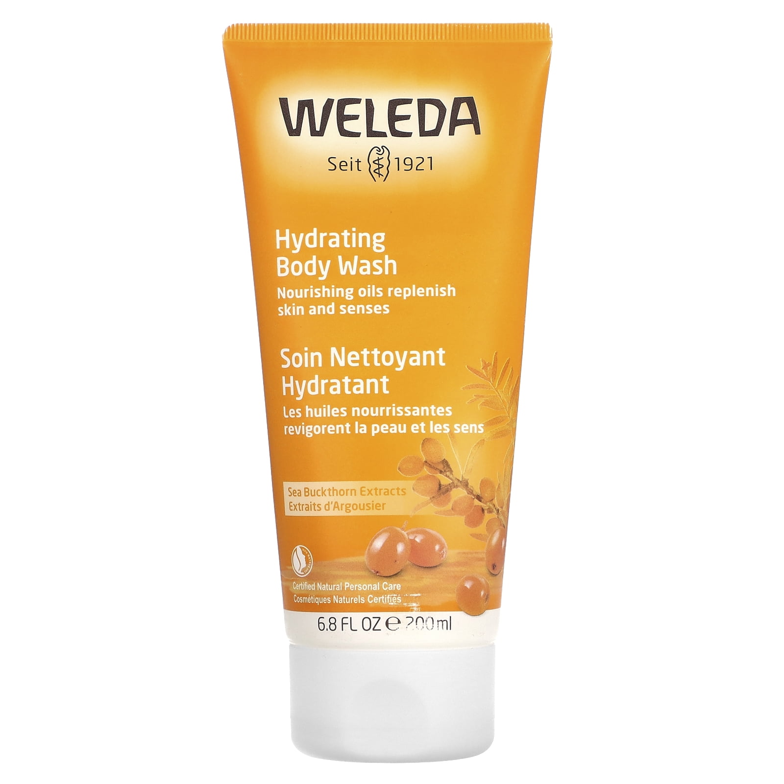 Weleda Hydrating Body Wash, Sea Buckthorn Extracts