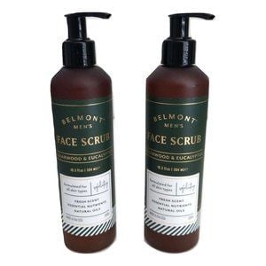Belmont, Men's Face Scrub, Cedarwood & Eucalyptus