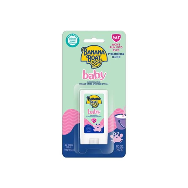 Banana Boat Simply Protect Baby Sunscreen Stick, SPF 50+