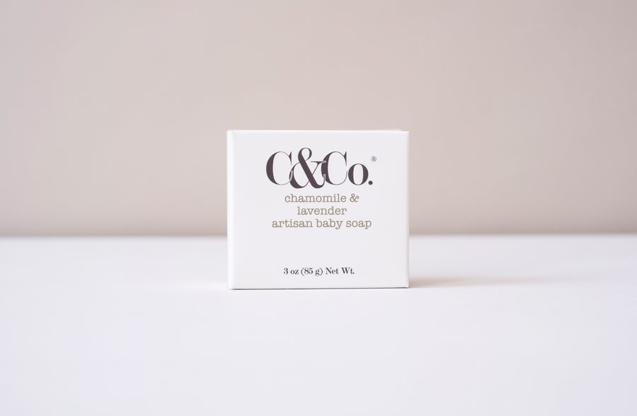 C&Co Artisan Baby Soap, Chamomile & Lavender