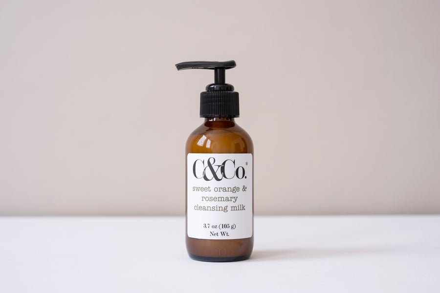 C&Co Cleansing Milk, Sweet Orange & Rosemary