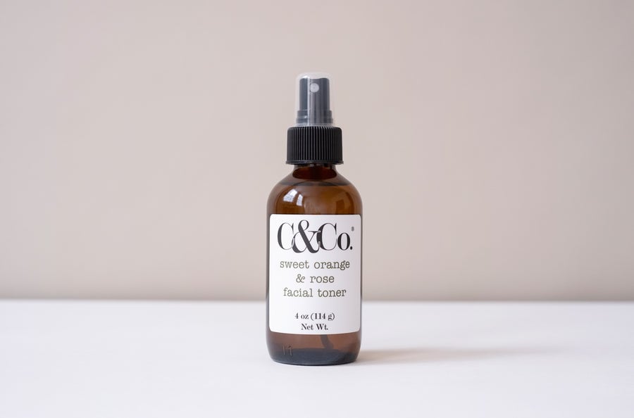 C&Co Facial Toner, Sweet Orange & Rose
