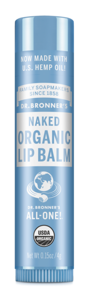 Dr. Bronner's Organic Lip Balm, Naked
