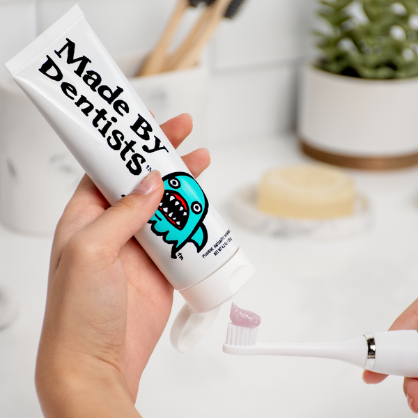 Made by Dentists for Kids, Fluoride Anticavity Toothpaste, Eyeball Juice (watermelon)