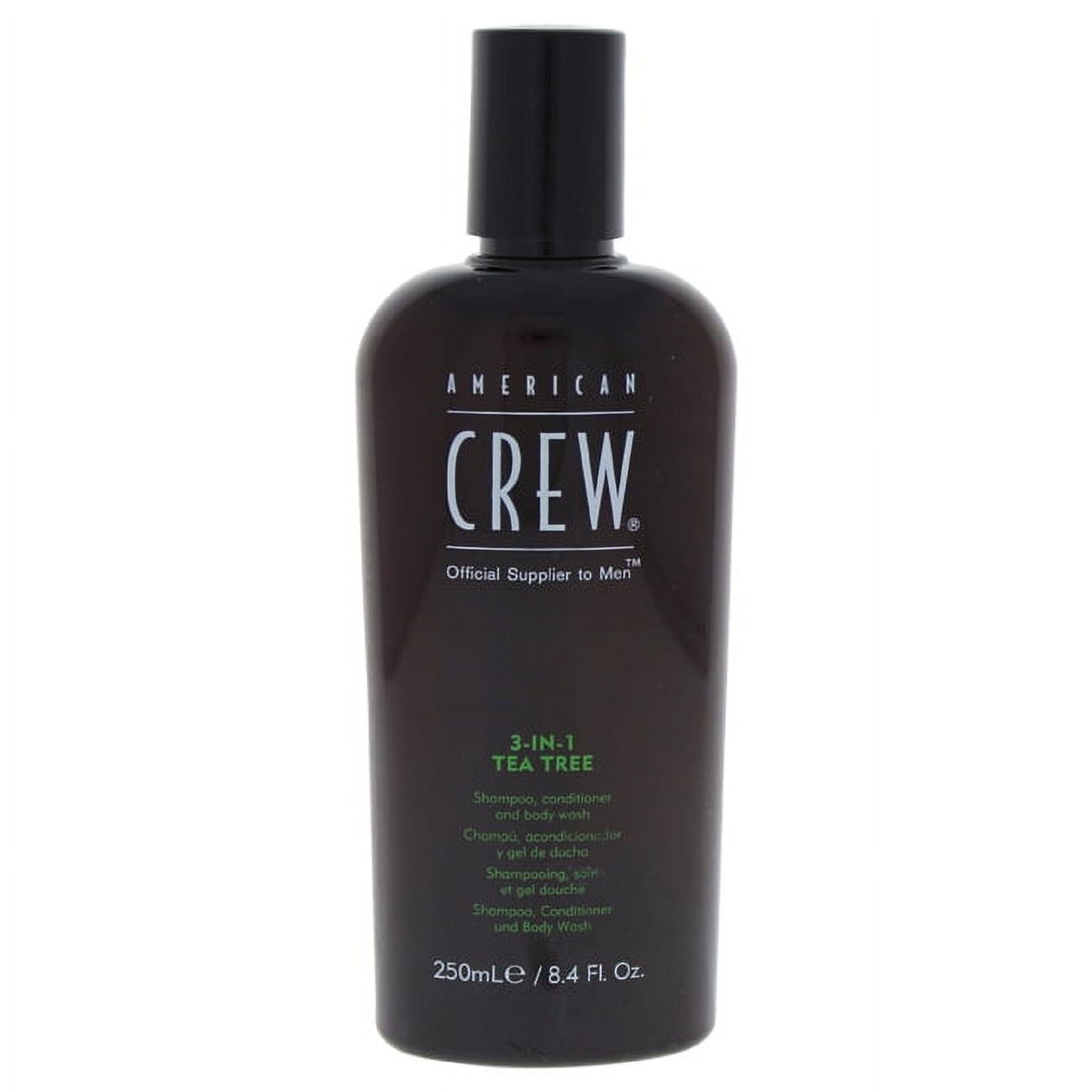 American Crew 3-in-1 Shampoo Conditioner Body Wash, Tea Tree