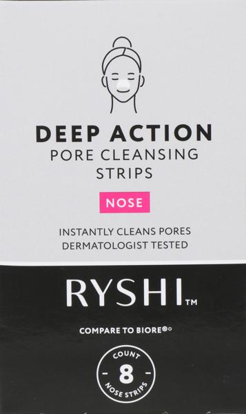 Ryshi Deep Action Pore Cleansing Nose Strips