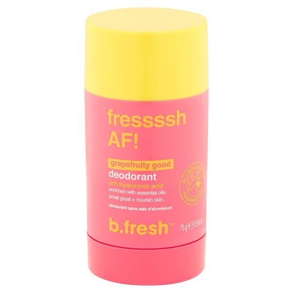 B.fresh Deodorant With Hyaluronic Acid, Grapefruity Good, fressssh AF!